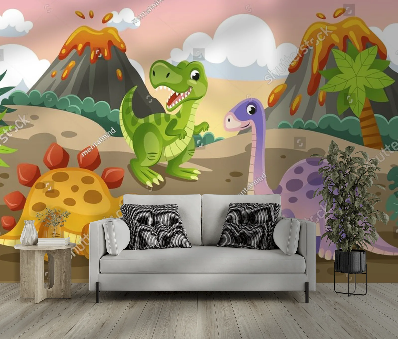 Urocze dinozaury w prehistorycznym świecie