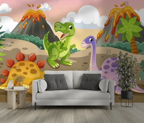 Urocze dinozaury w prehistorycznym świecie