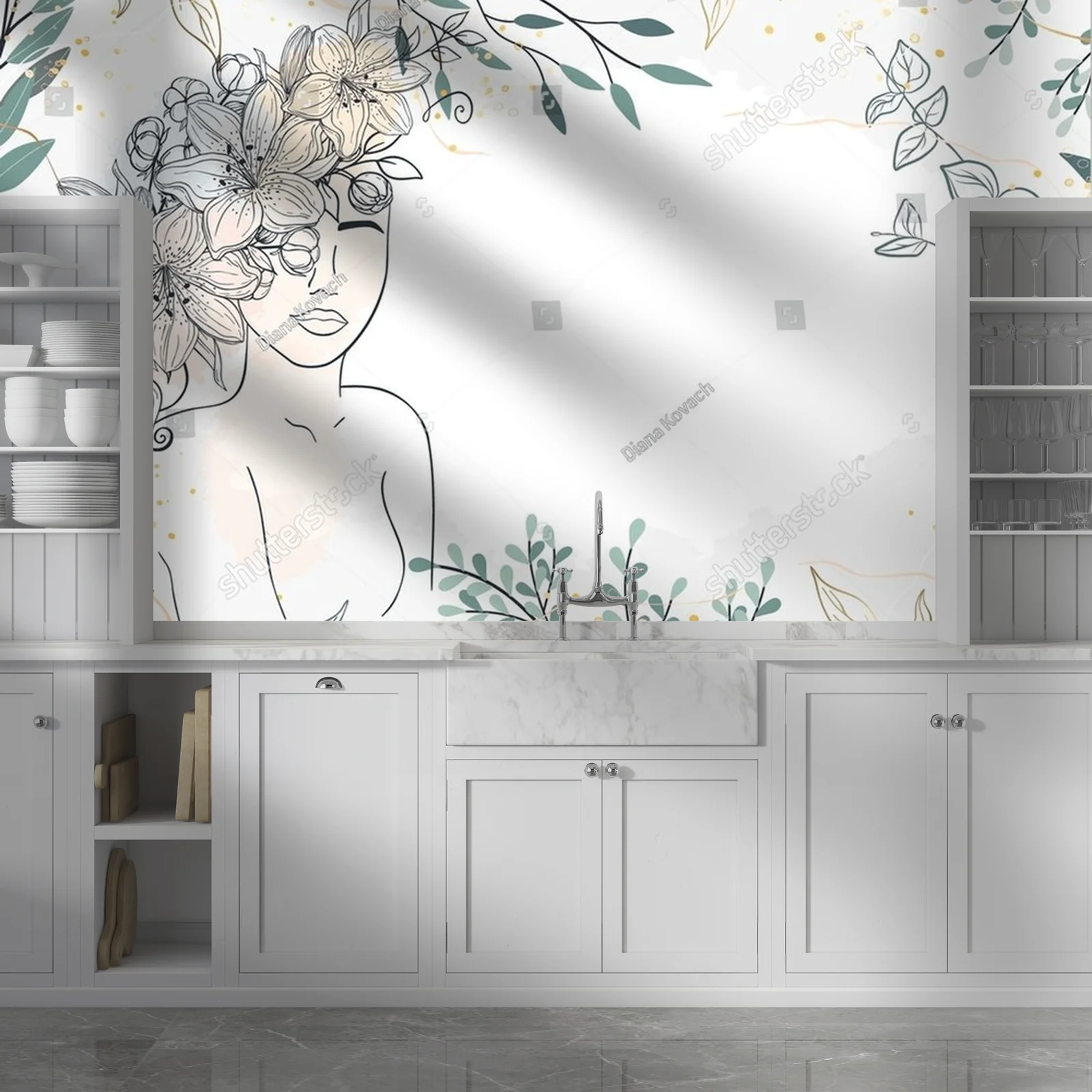 Elegancka kompozycja florystyczna w pastelowych tonacjach