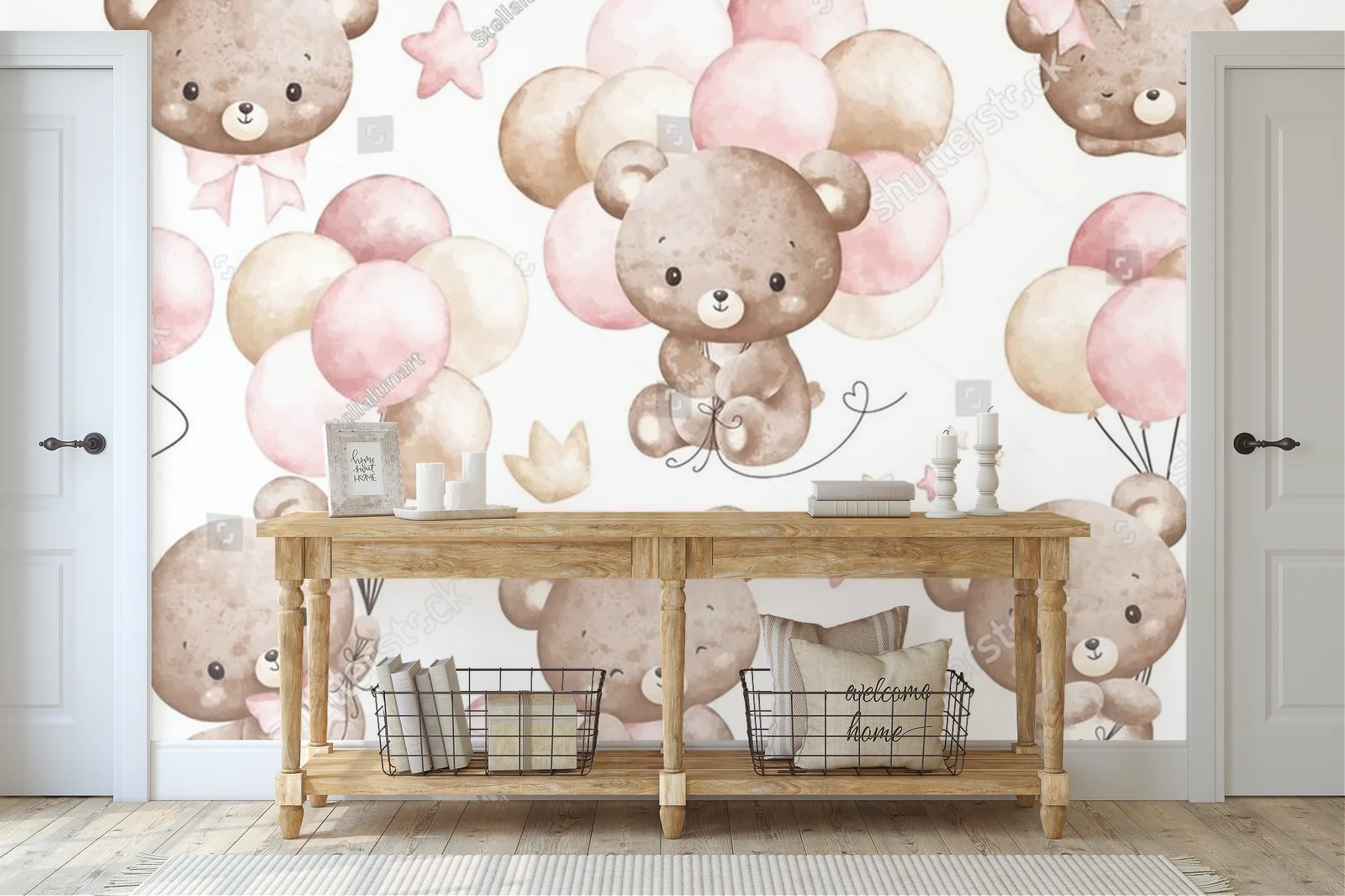 Urocze misie w pastelowych balonach