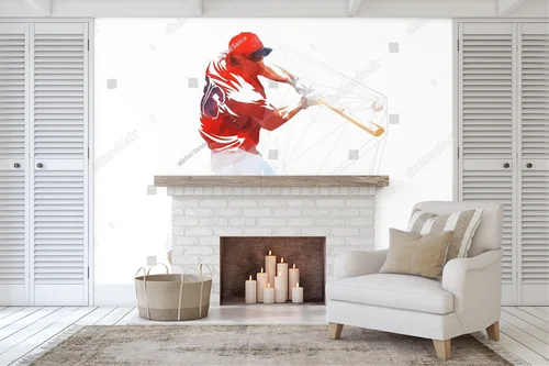 Dynamiczna kompozycja baseballowego ruchu