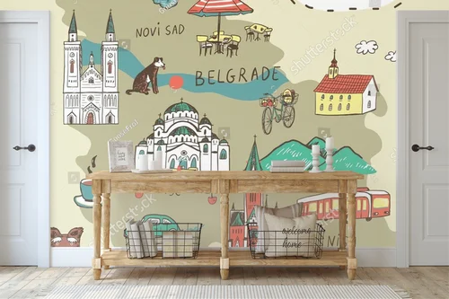 Wyzwanie podróży po Serbii w pastelowych odcieniach