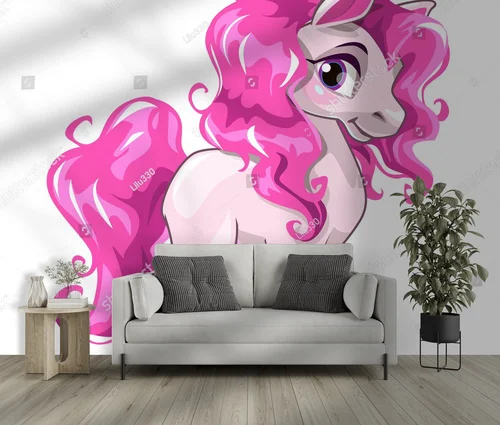 Urocza księżniczka w pastelowym świecie pony