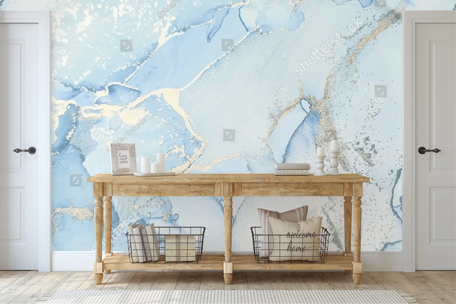 Marble Watercolor: Elegancja w Pastelowych Odcieniach