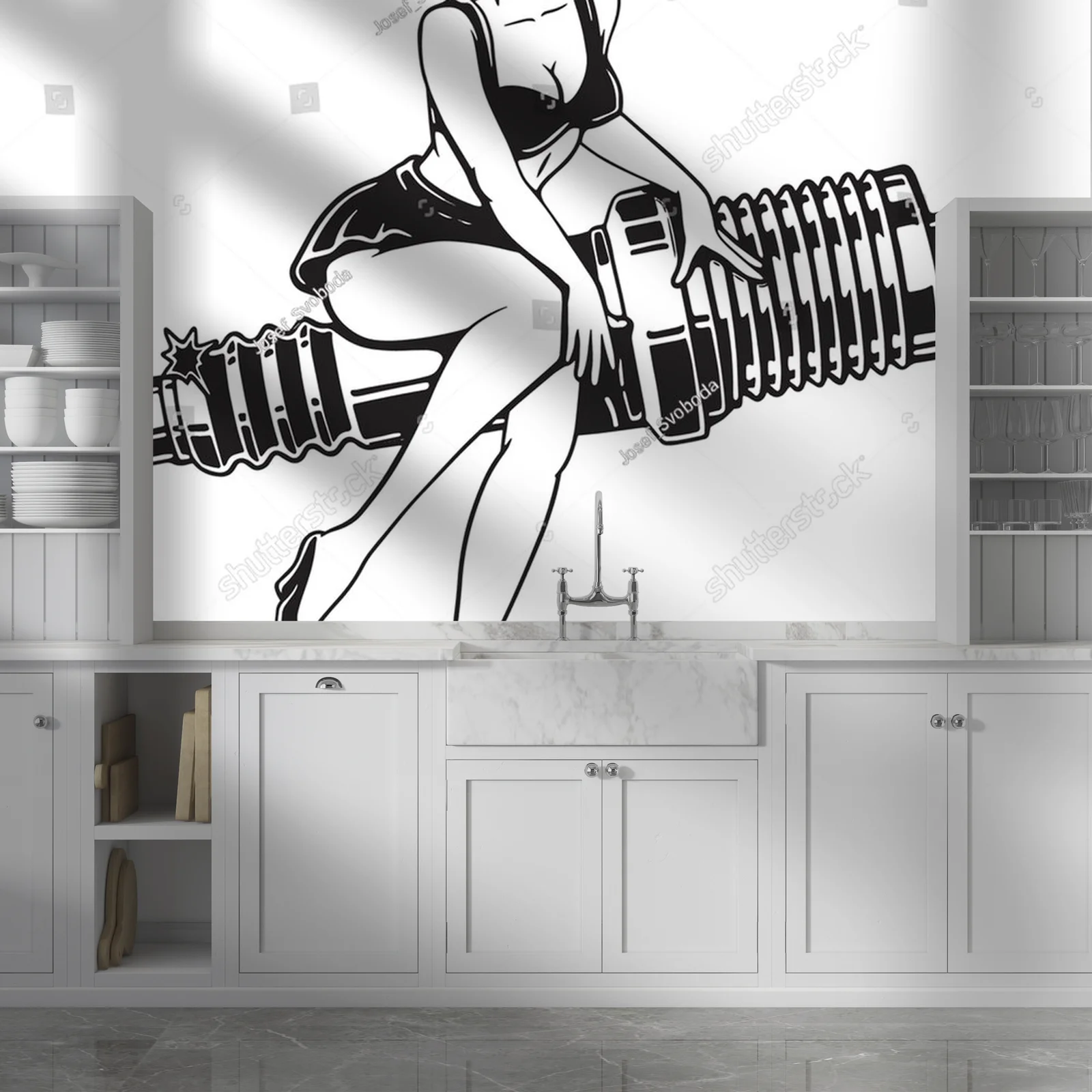Retro glamour - magia pin-up w stylu vintage