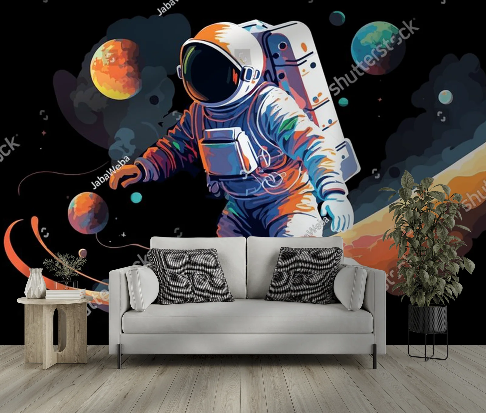 Kosmiczna podróż wśród planet i gwiazd