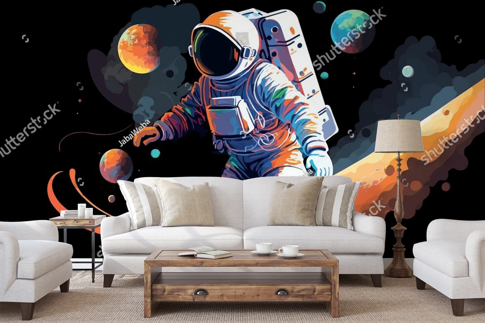 Kosmiczna podróż wśród planet i gwiazd