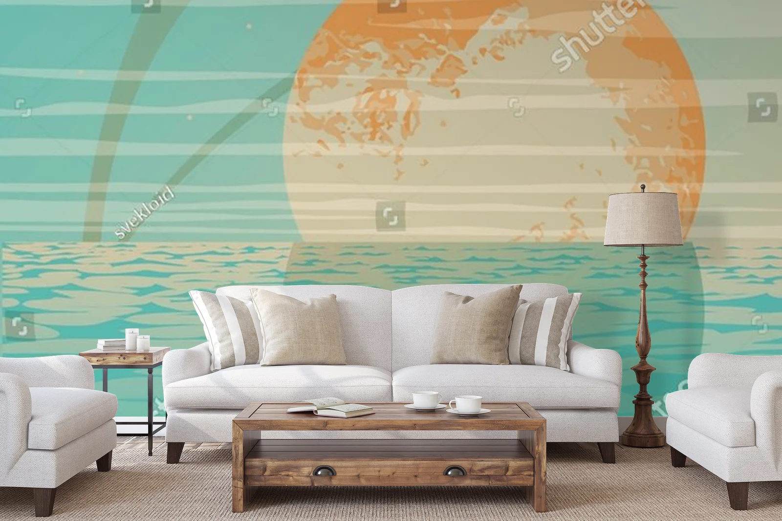Kosmiczna panorama: ocean, piaski i nieznane planety