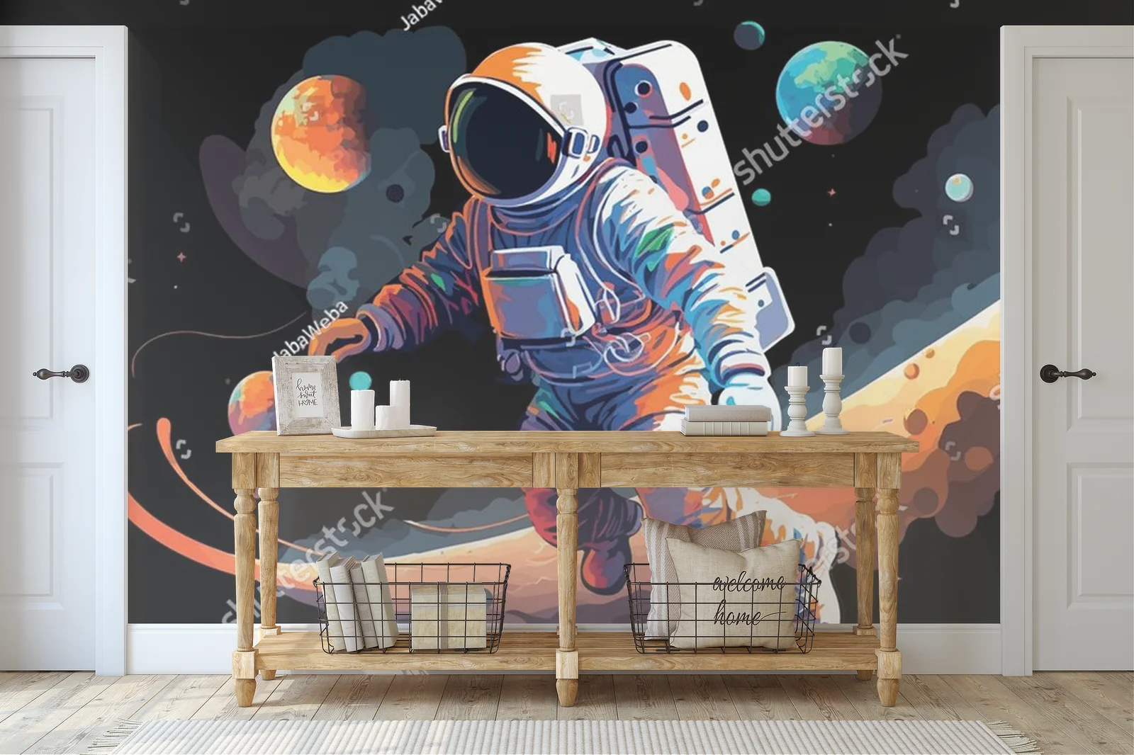 Kosmiczna podróż wśród planet i gwiazd