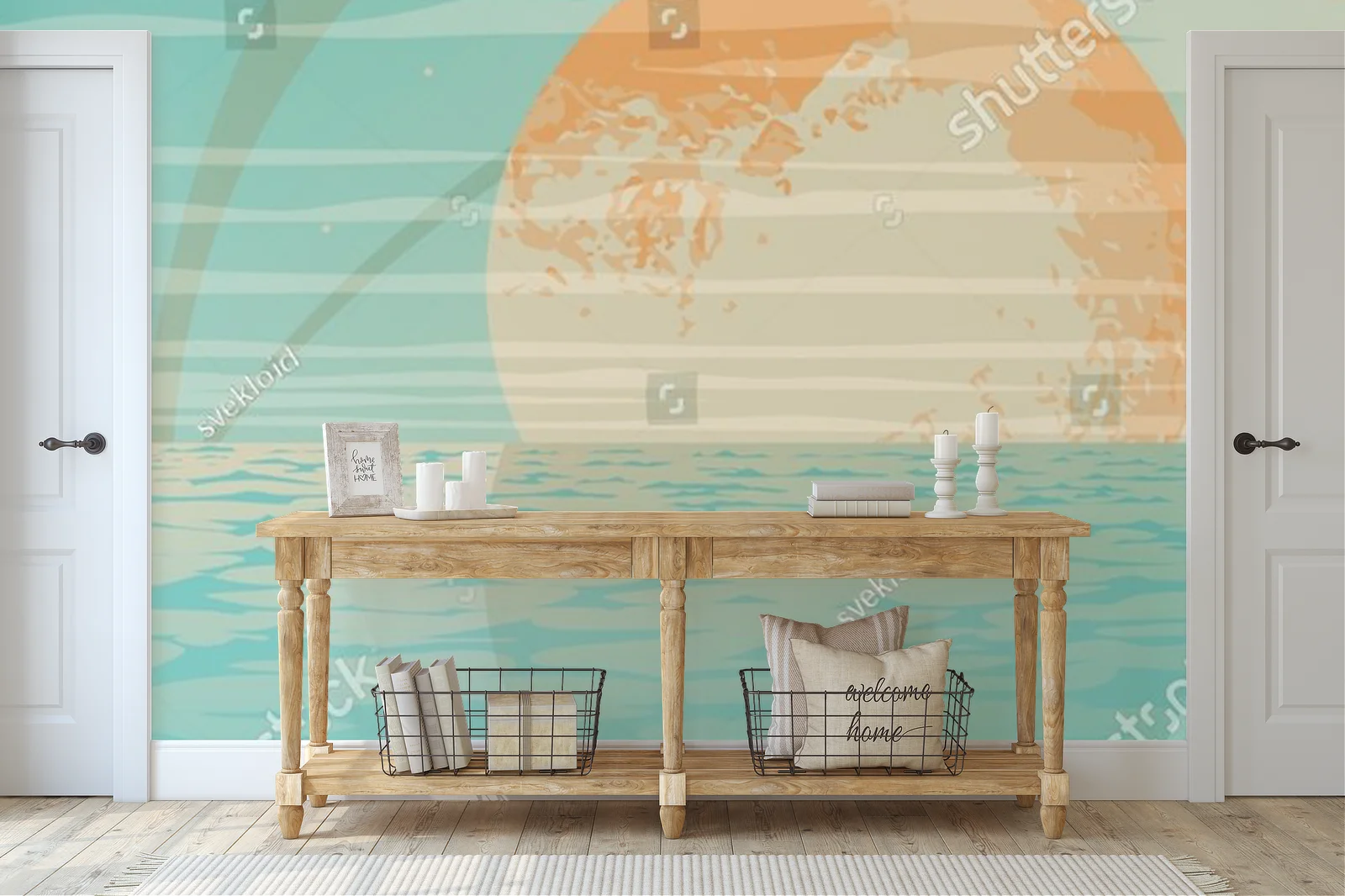 Kosmiczna panorama: ocean, piaski i nieznane planety