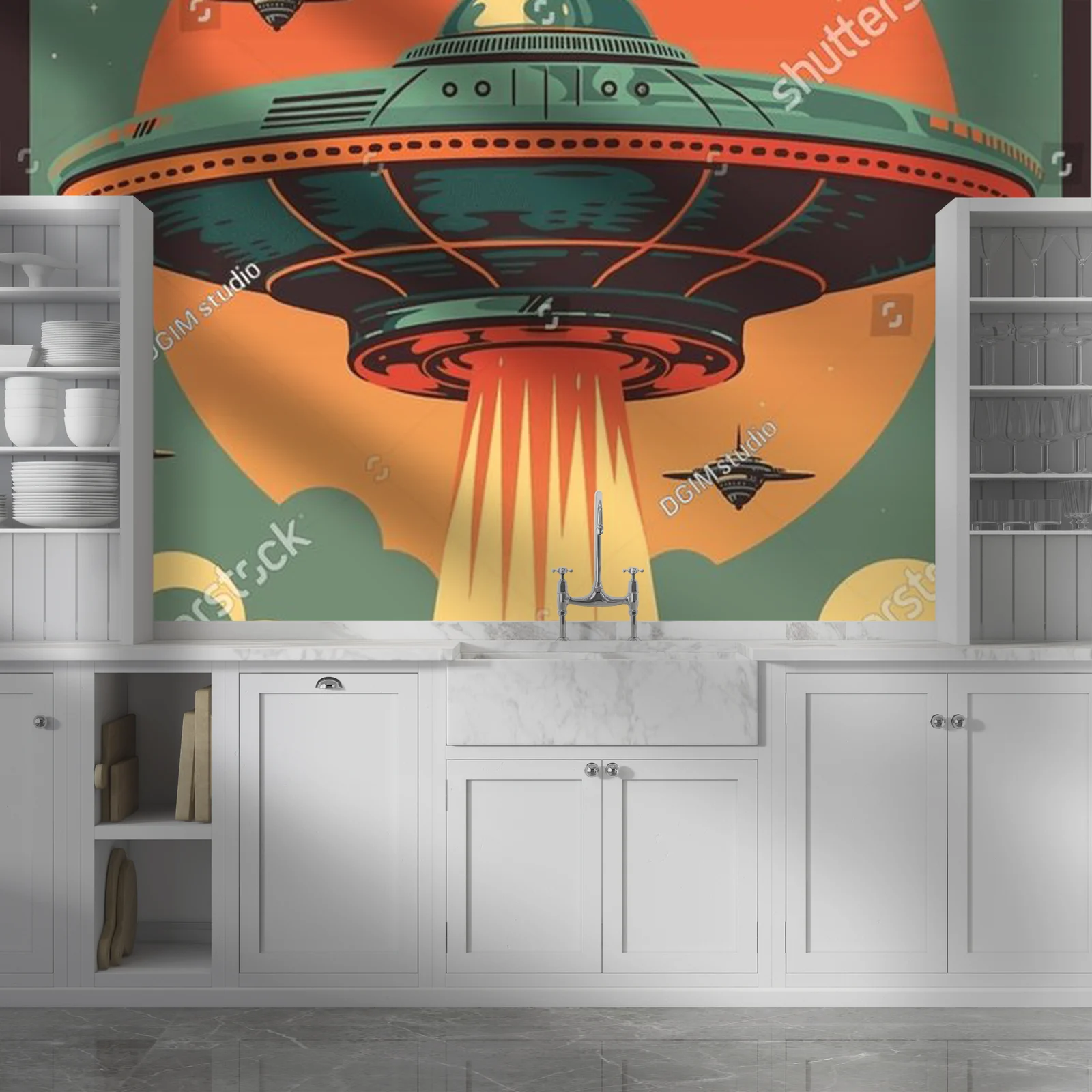 Kosmiczna przygoda: UFO nad tajemniczym lasem