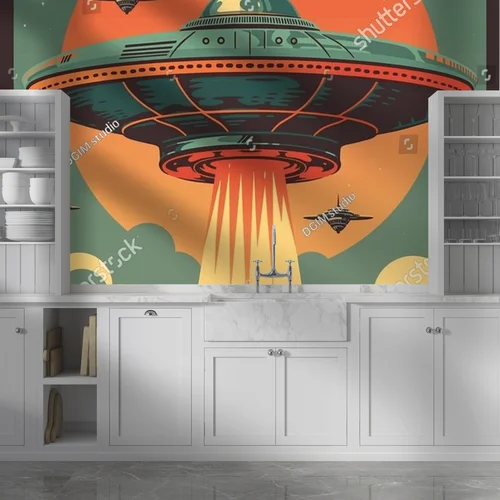 Kosmiczna przygoda: UFO nad tajemniczym lasem