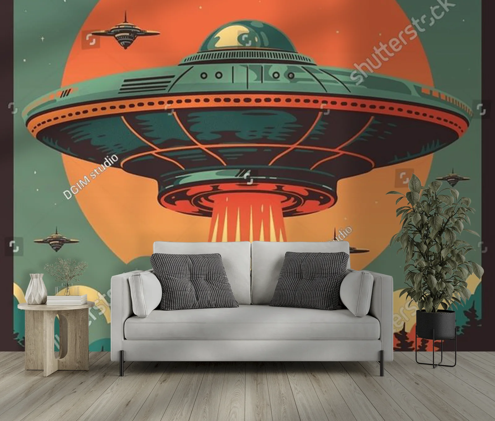 Kosmiczna przygoda: UFO nad tajemniczym lasem