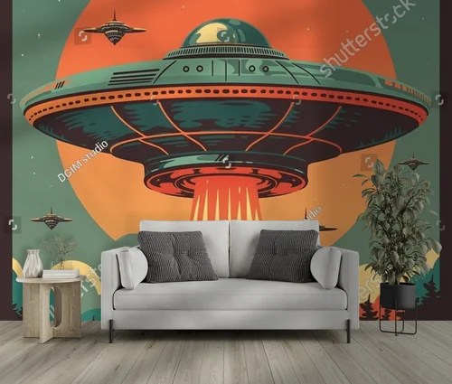 Kosmiczna przygoda: UFO nad tajemniczym lasem