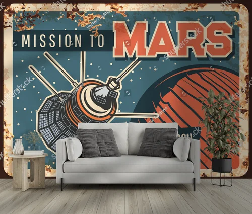 Retro podróż w kosmos: misja na Marsa