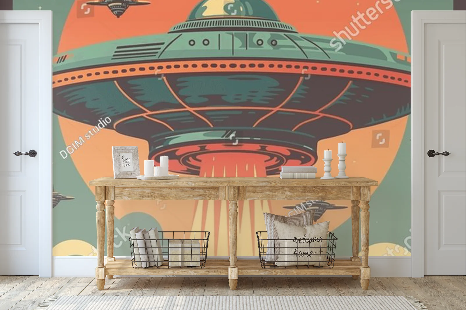 Kosmiczna przygoda: UFO nad tajemniczym lasem