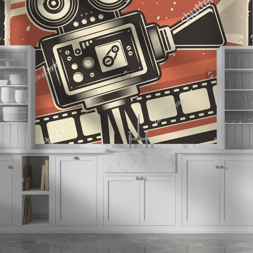 Retro filmowa elegancja w nostalgicznych barwach