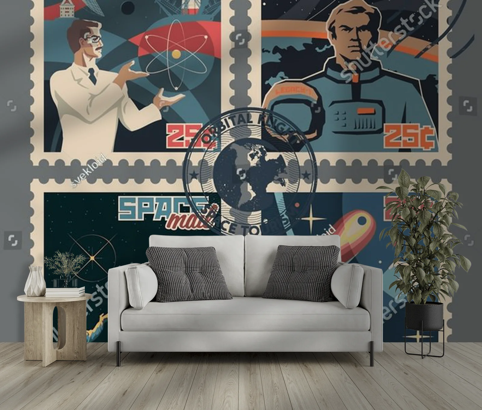 Podróż w Kosmosie: Retro Stemplowanie Przygodą