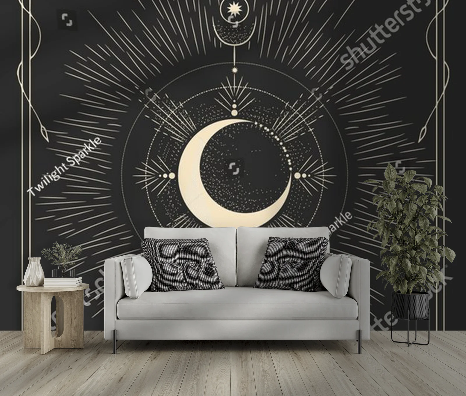Magiczne tarotowe karty w vintage stylu