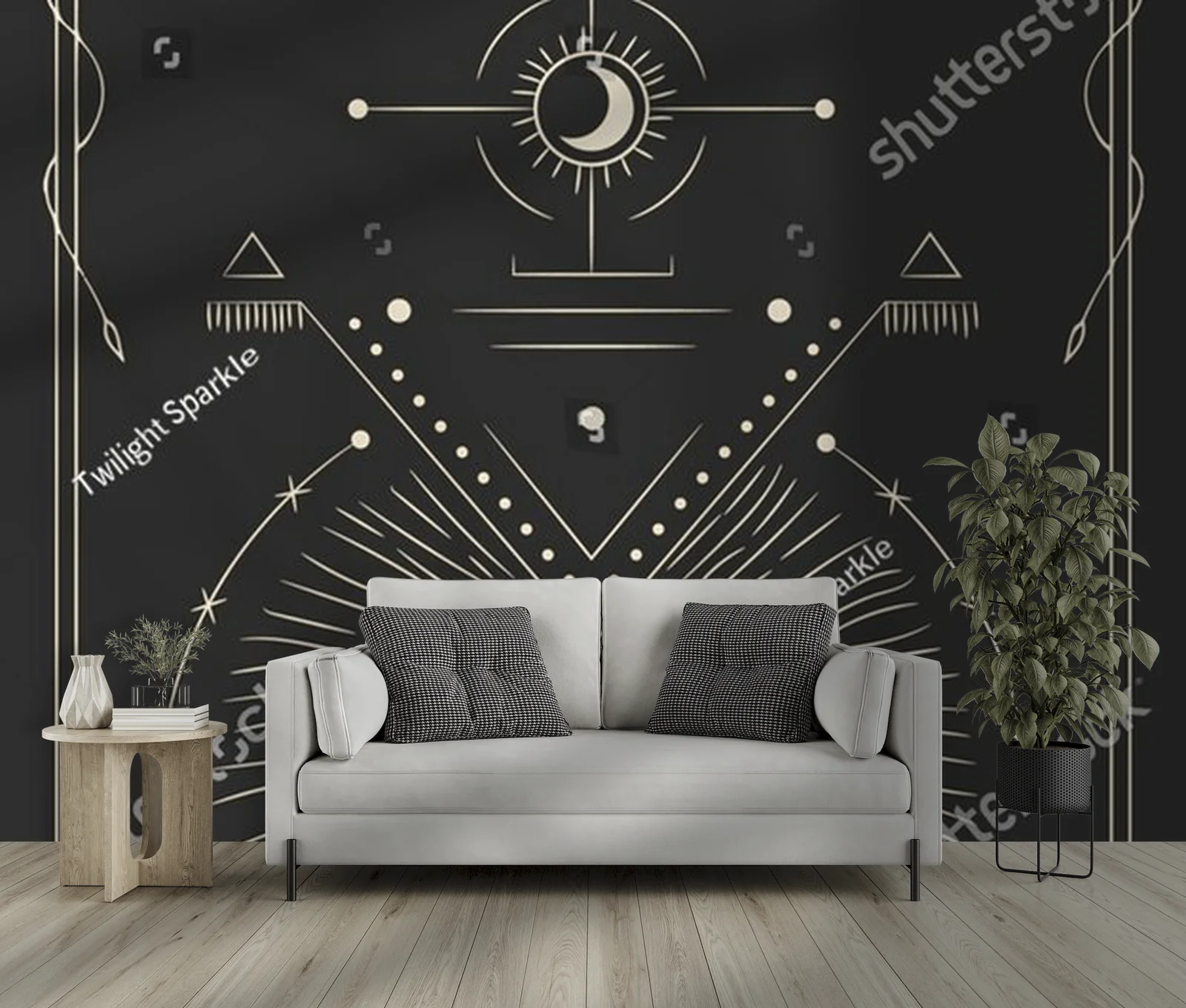 Tajemnicze karty tarota w vintage stylu
