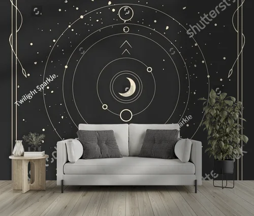 Magiczne karty tarota w stylu vintage