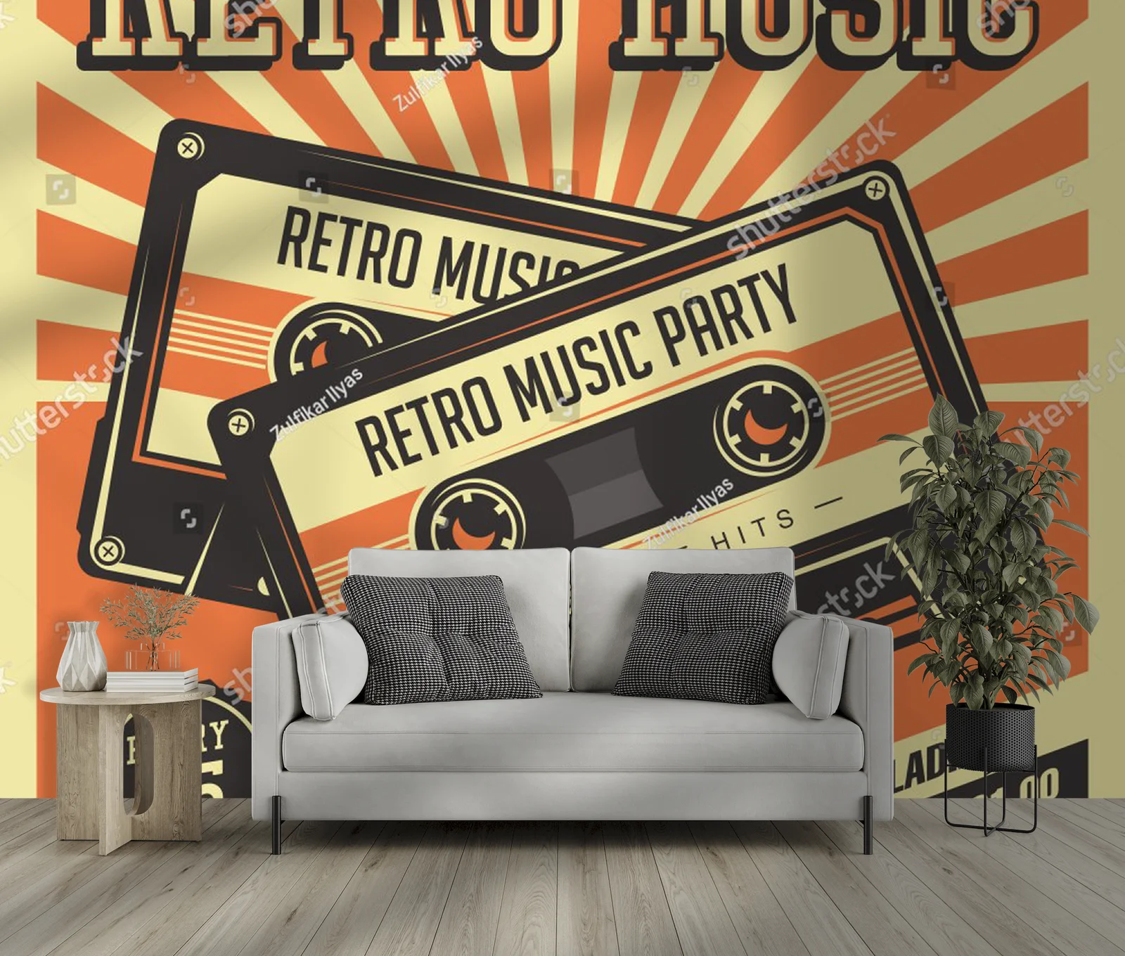Nostalgiczne dźwięki retro w przyjemnych odcieniach