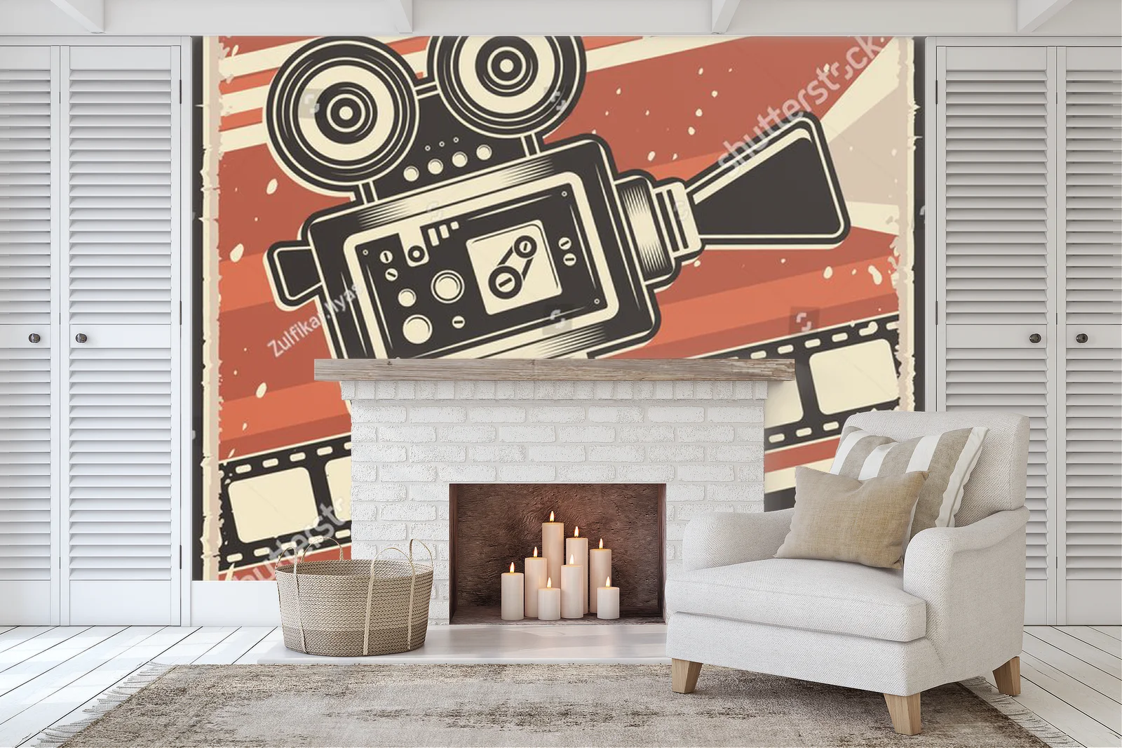 Retro filmowa elegancja w nostalgicznych barwach