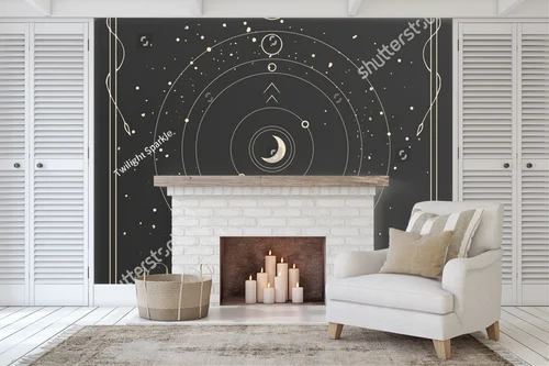 Magiczne karty tarota w stylu vintage