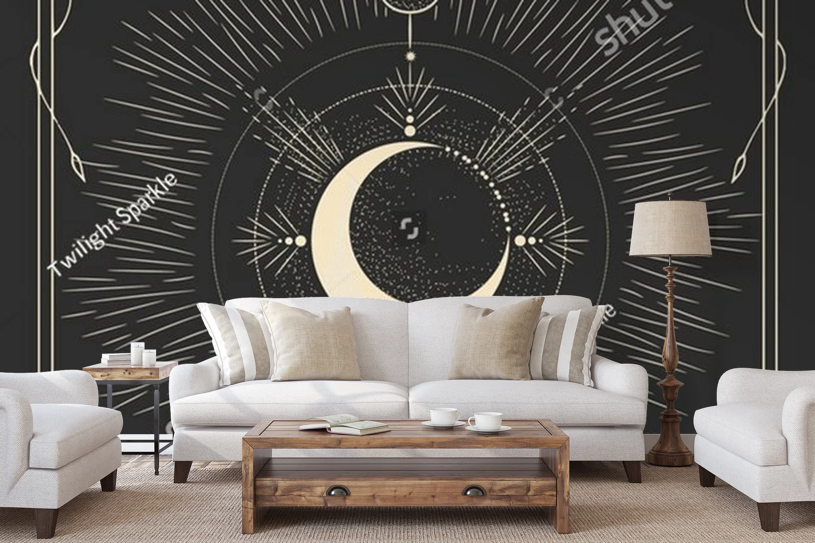 Magiczne tarotowe karty w vintage stylu
