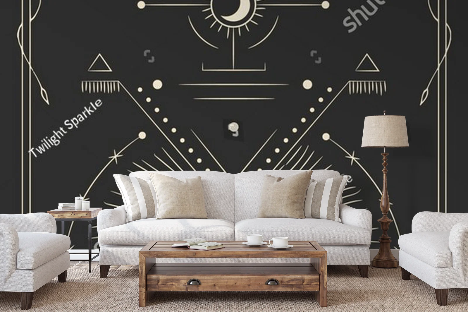 Tajemnicze karty tarota w vintage stylu