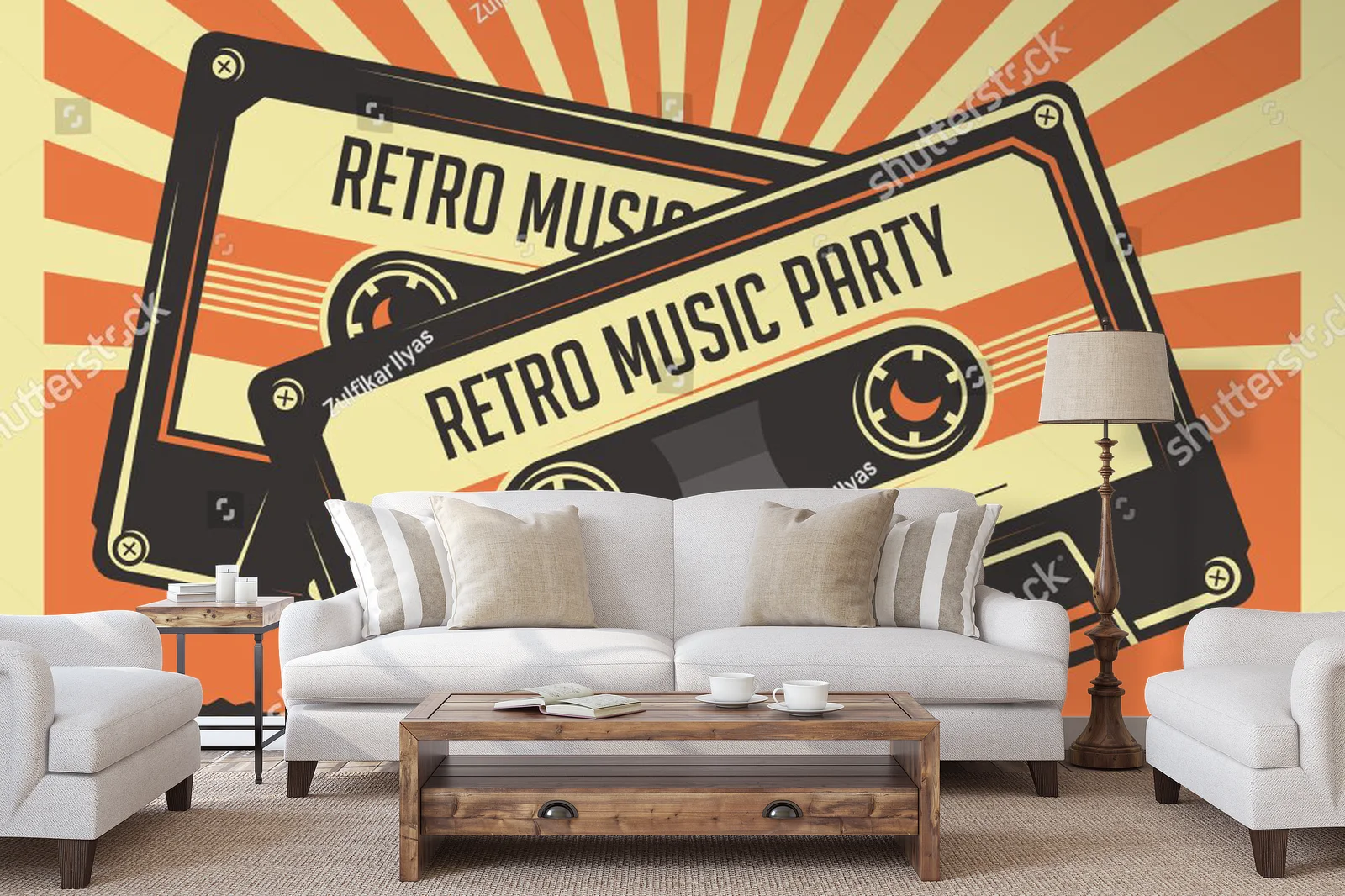 Nostalgiczne dźwięki retro w przyjemnych odcieniach
