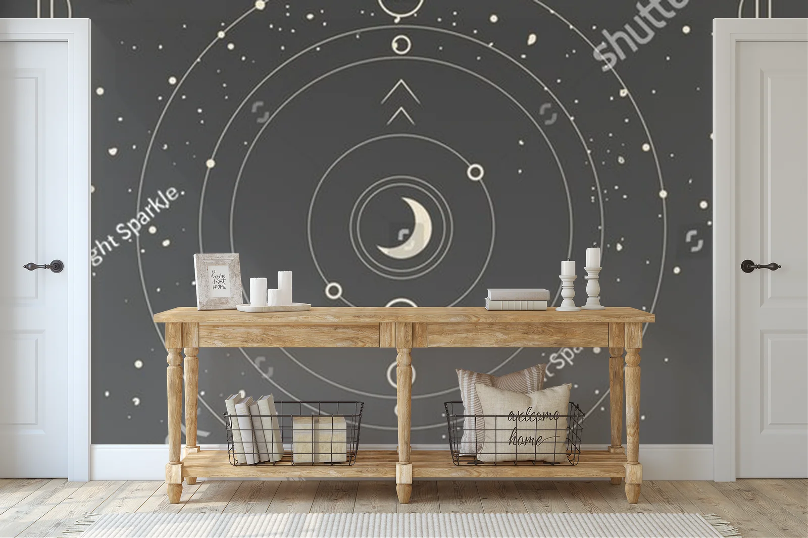 Magiczne karty tarota w stylu vintage