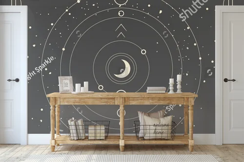 Magiczne karty tarota w stylu vintage
