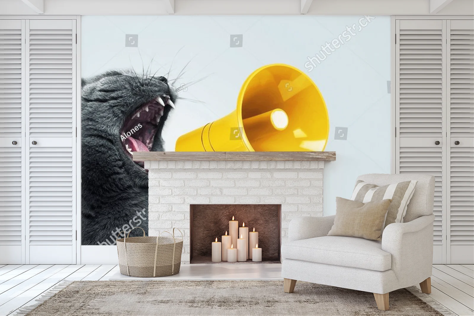 Energiczne meowing w pastelowych barwach