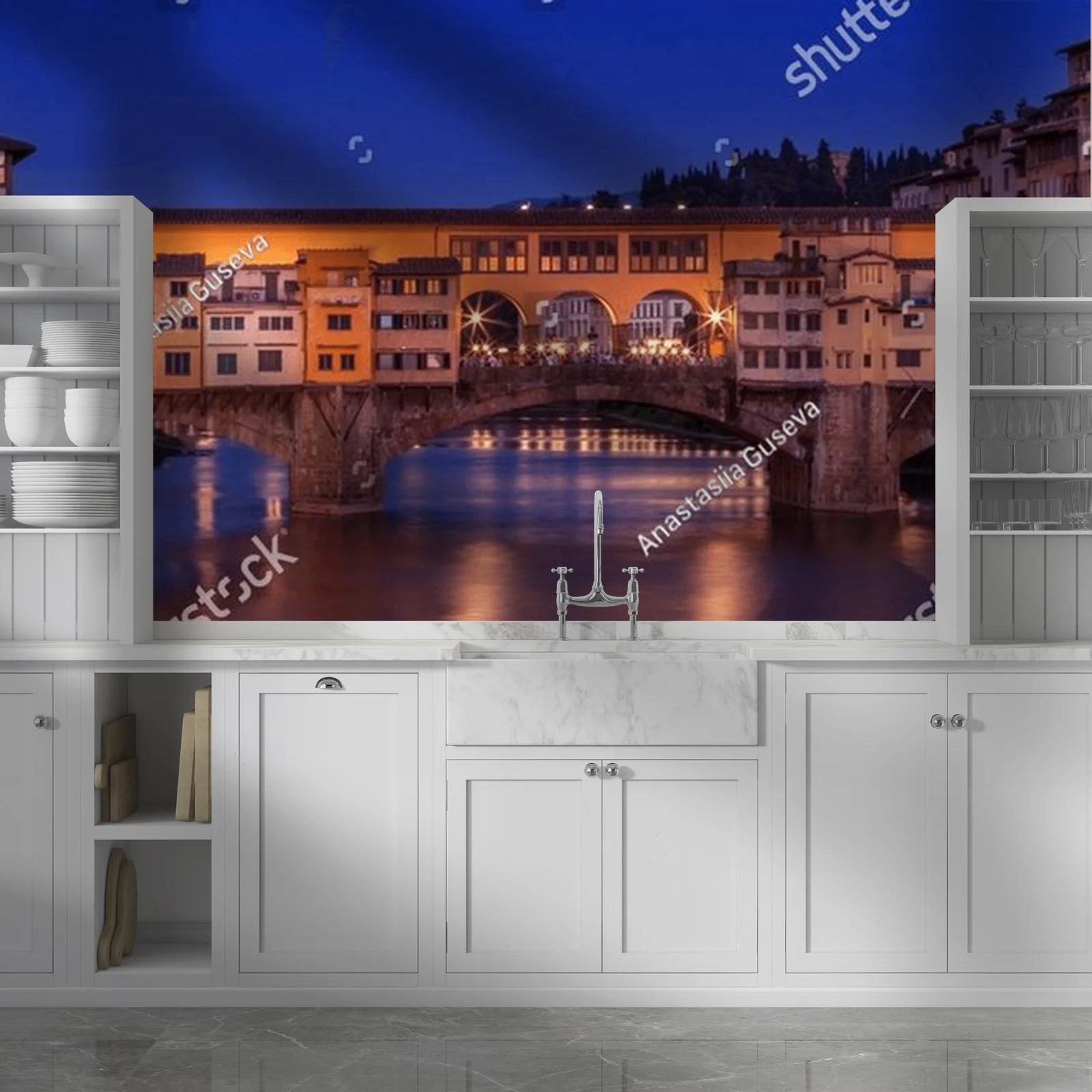 Ponte Vecchio - nocna magia Florencji