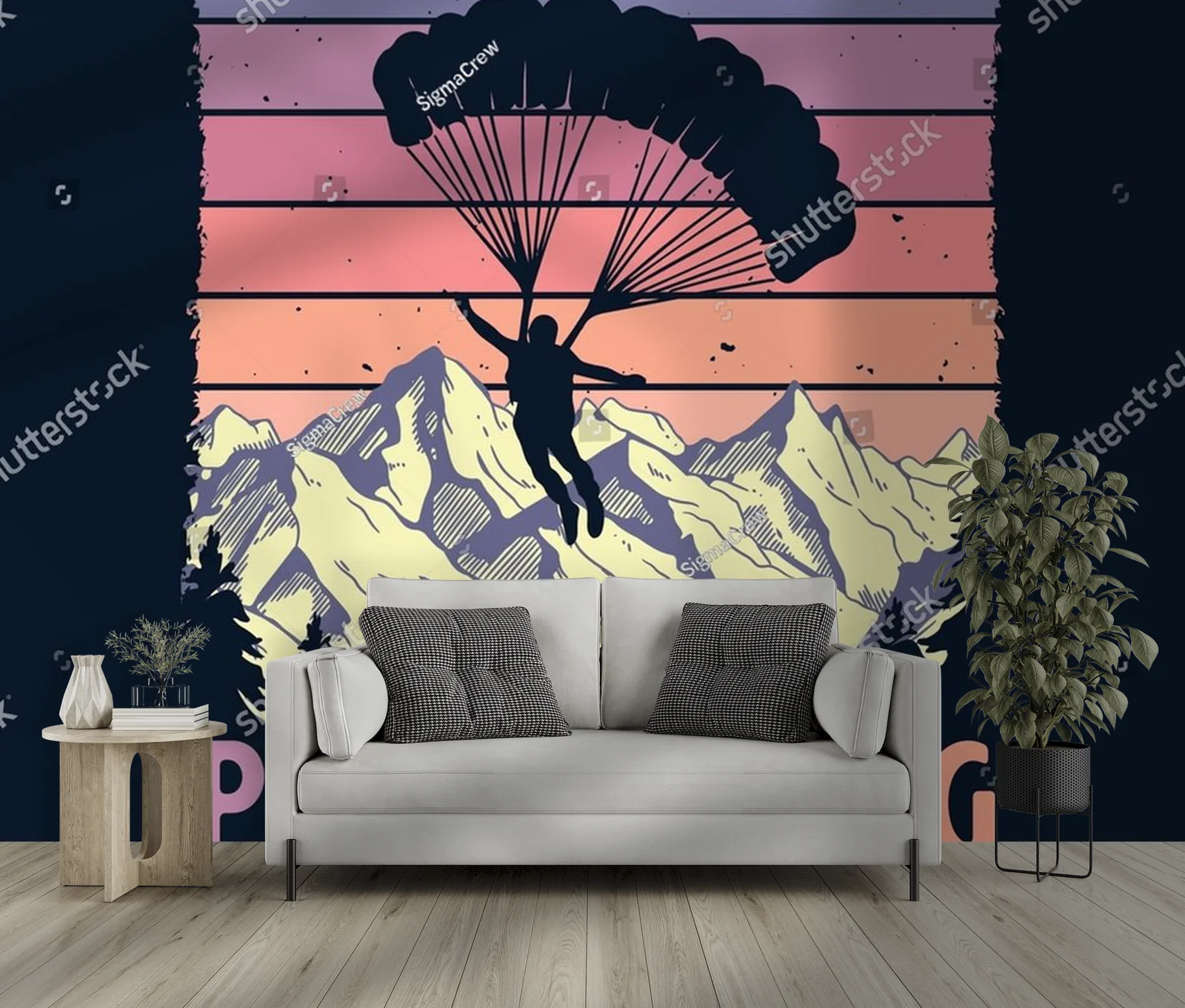 Retro Paragliding: oddech przygody w barwach natury