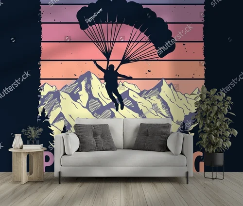 Retro Paragliding: oddech przygody w barwach natury