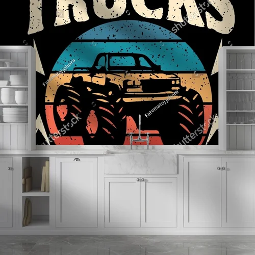 Potężne samochody 4x4 w retro stylu