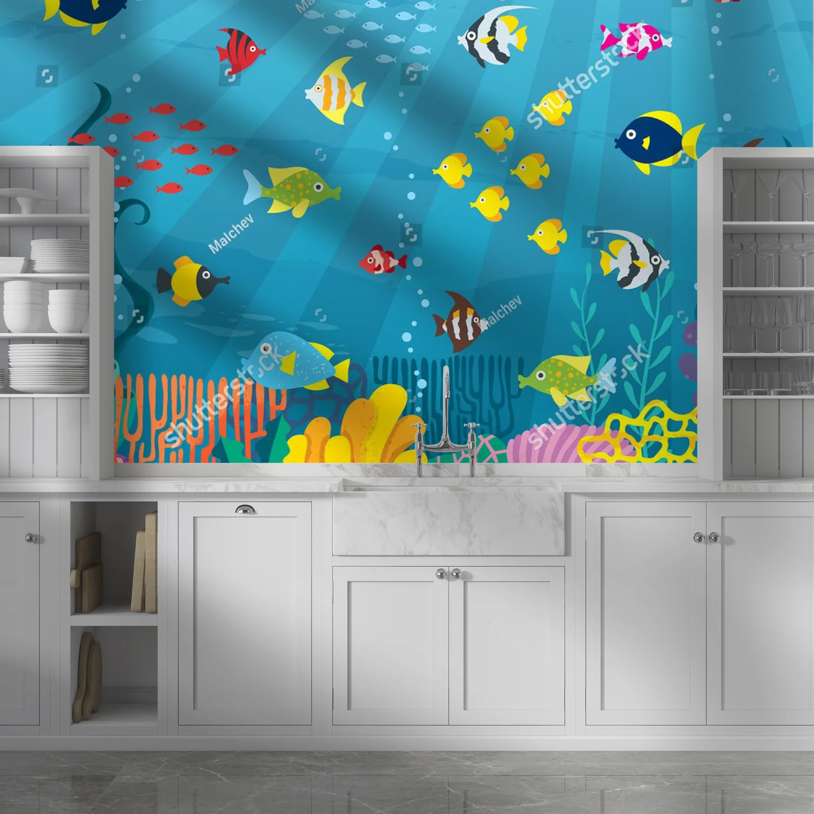 Magiczne podwodne światy w kolorach oceanu