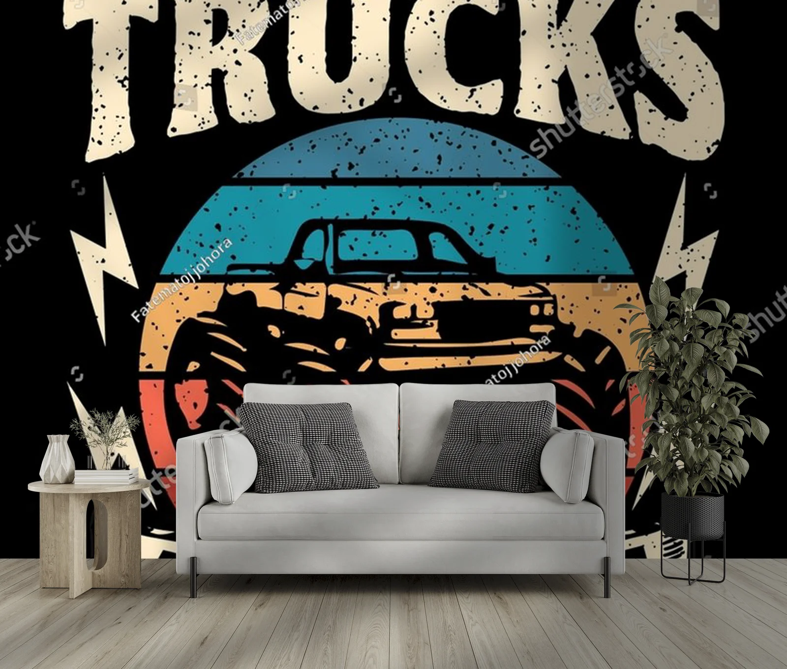 Potężne samochody 4x4 w retro stylu