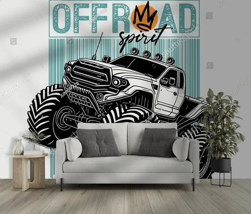Potężny monster truck na off-roadowe przygody