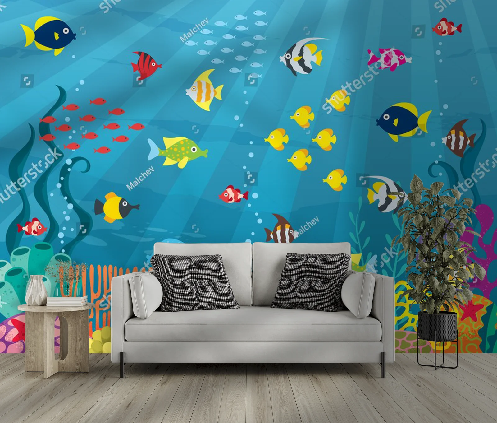 Magiczne podwodne światy w kolorach oceanu
