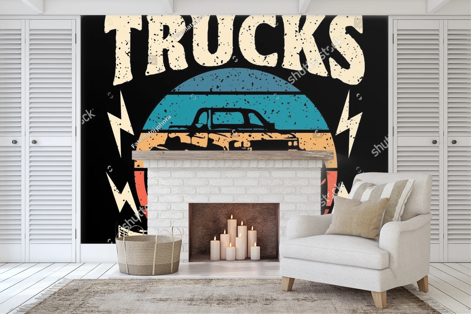 Potężne samochody 4x4 w retro stylu