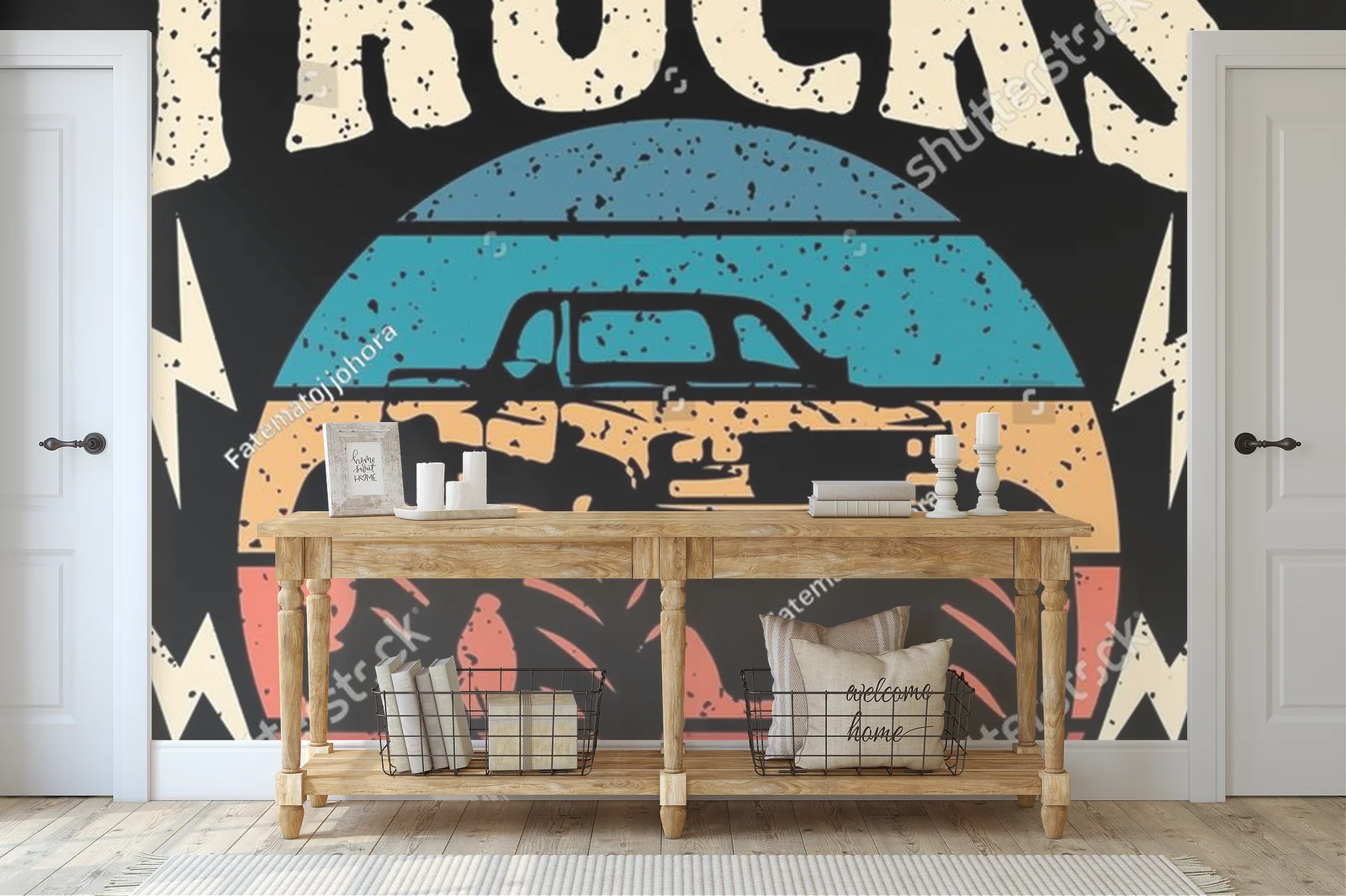 Potężne samochody 4x4 w retro stylu