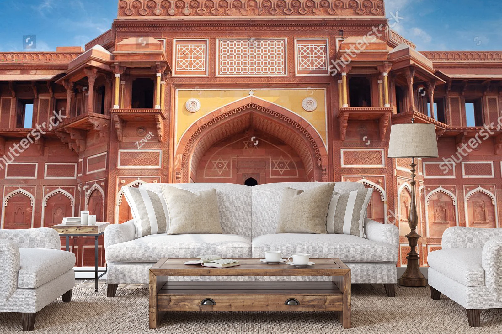 Zachwycająca architektura Jahangir Palace w Agra