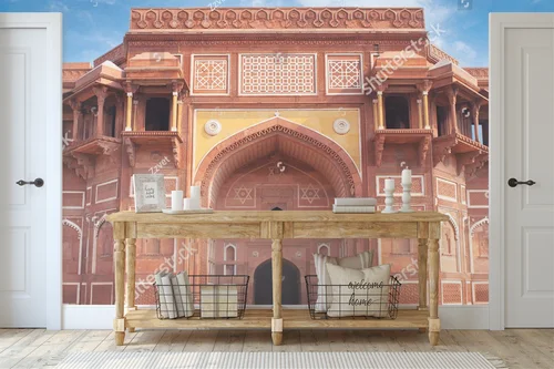 Zachwycająca architektura Jahangir Palace w Agra