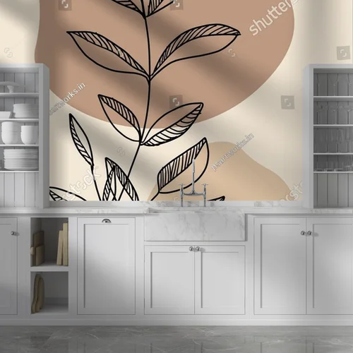 Elegancka minimalizm w boho klimacie z botanicznym akcentem