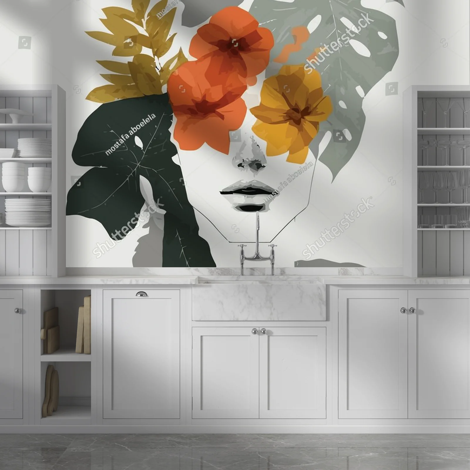 Zmysłowe botaniczne inspiracje w subtelnych odcieniach