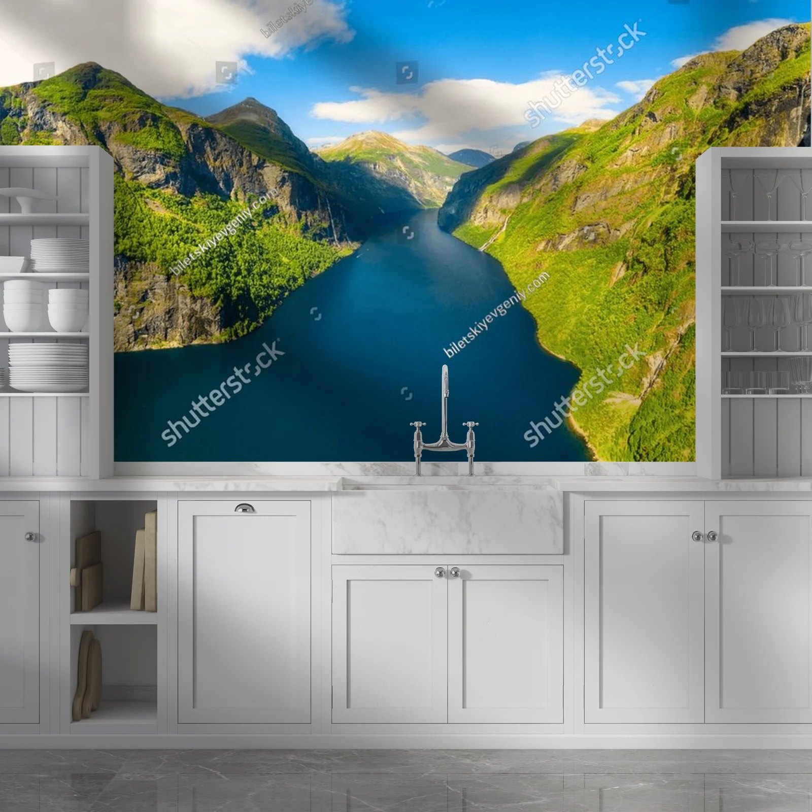 Majestatyczne piękno Geiranger Fjord w Norwegii