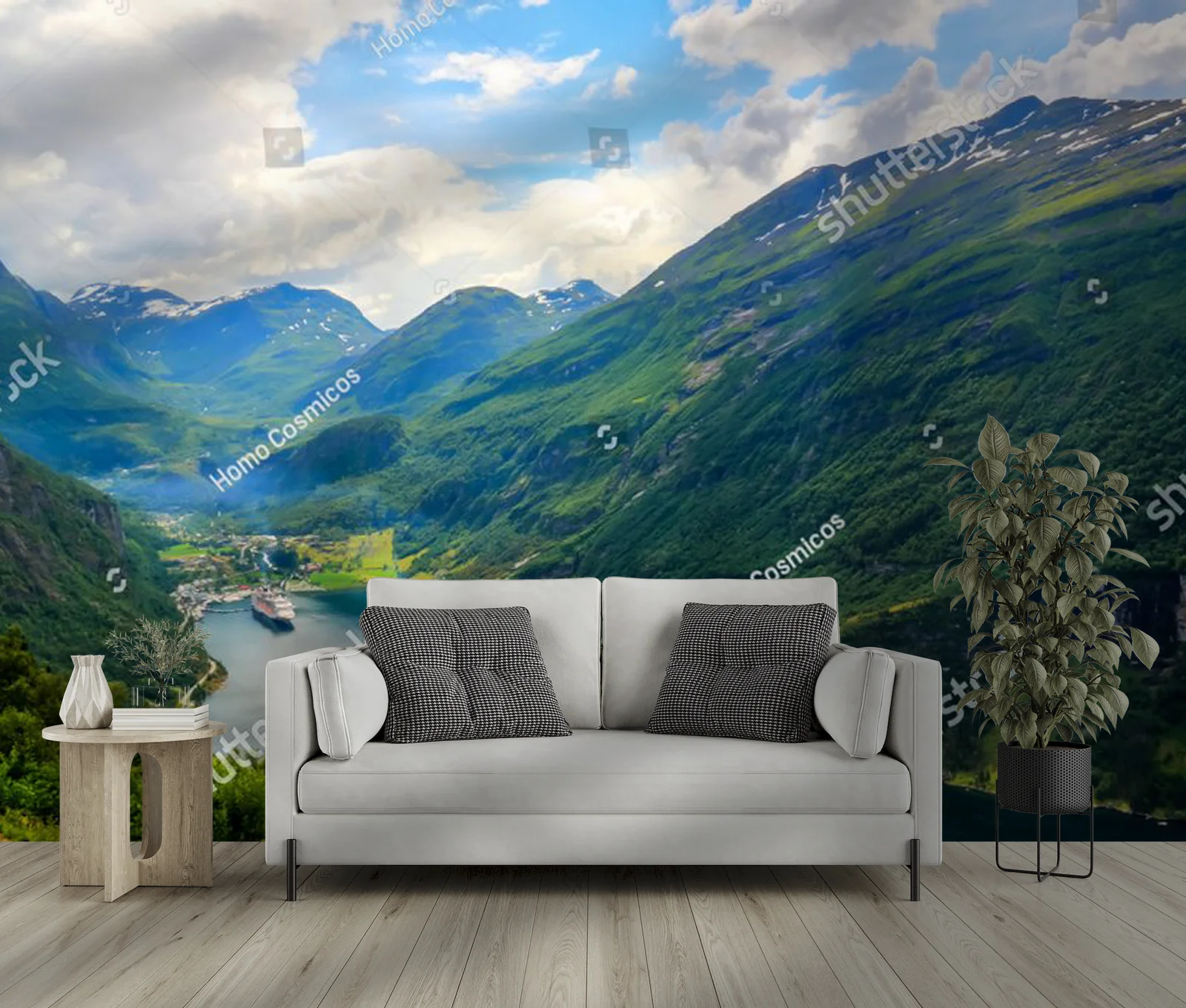 Oczarowująca panorama Geirangerfjordu